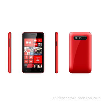 Dual-SIM/Standby Smart Phones/Broadcom 21654 1.0 GHz 4.0-inch WVGA 480 x 800 Pixels, Android4.1